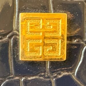 Vintage Givenchy make up bag navy blue